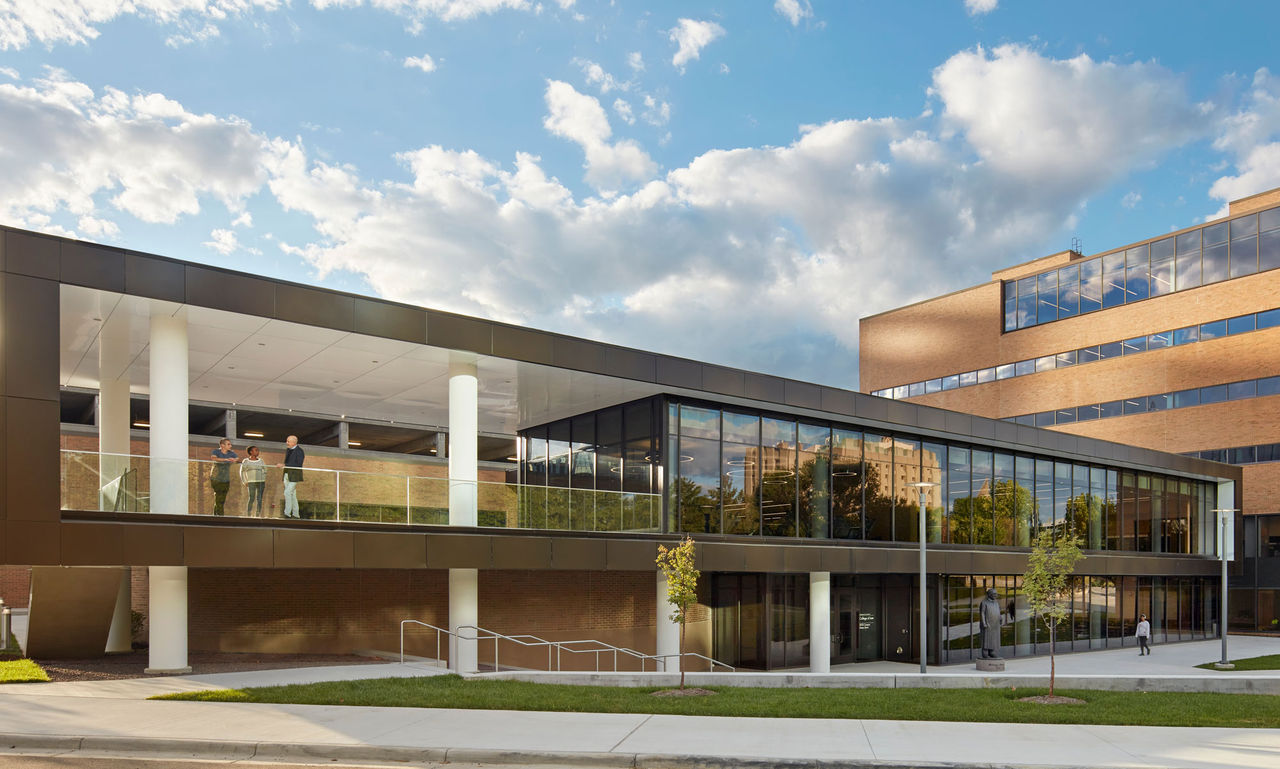 The new University of Cincinnati College of Law building