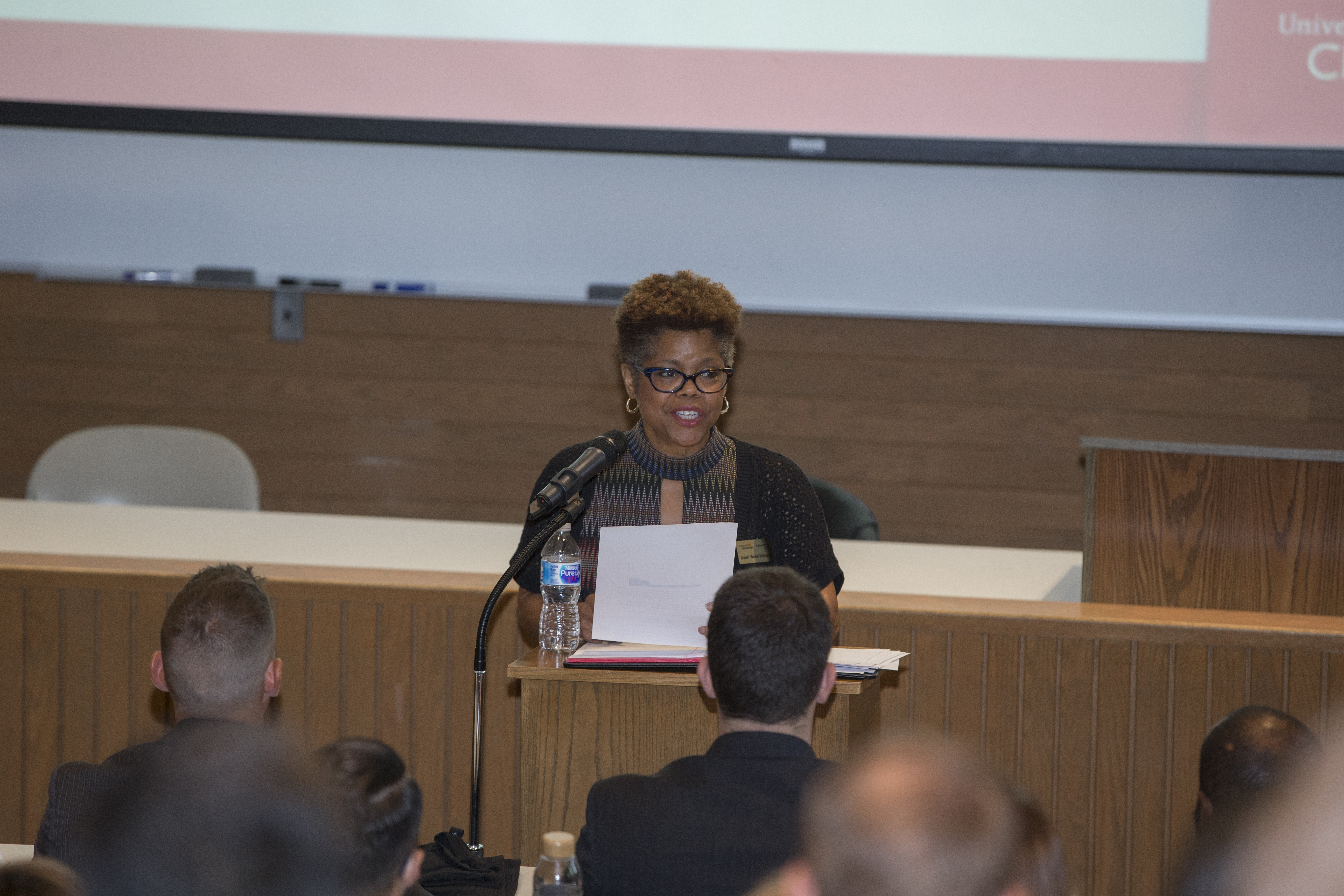 Dean Williams welcomes the class of 2021.