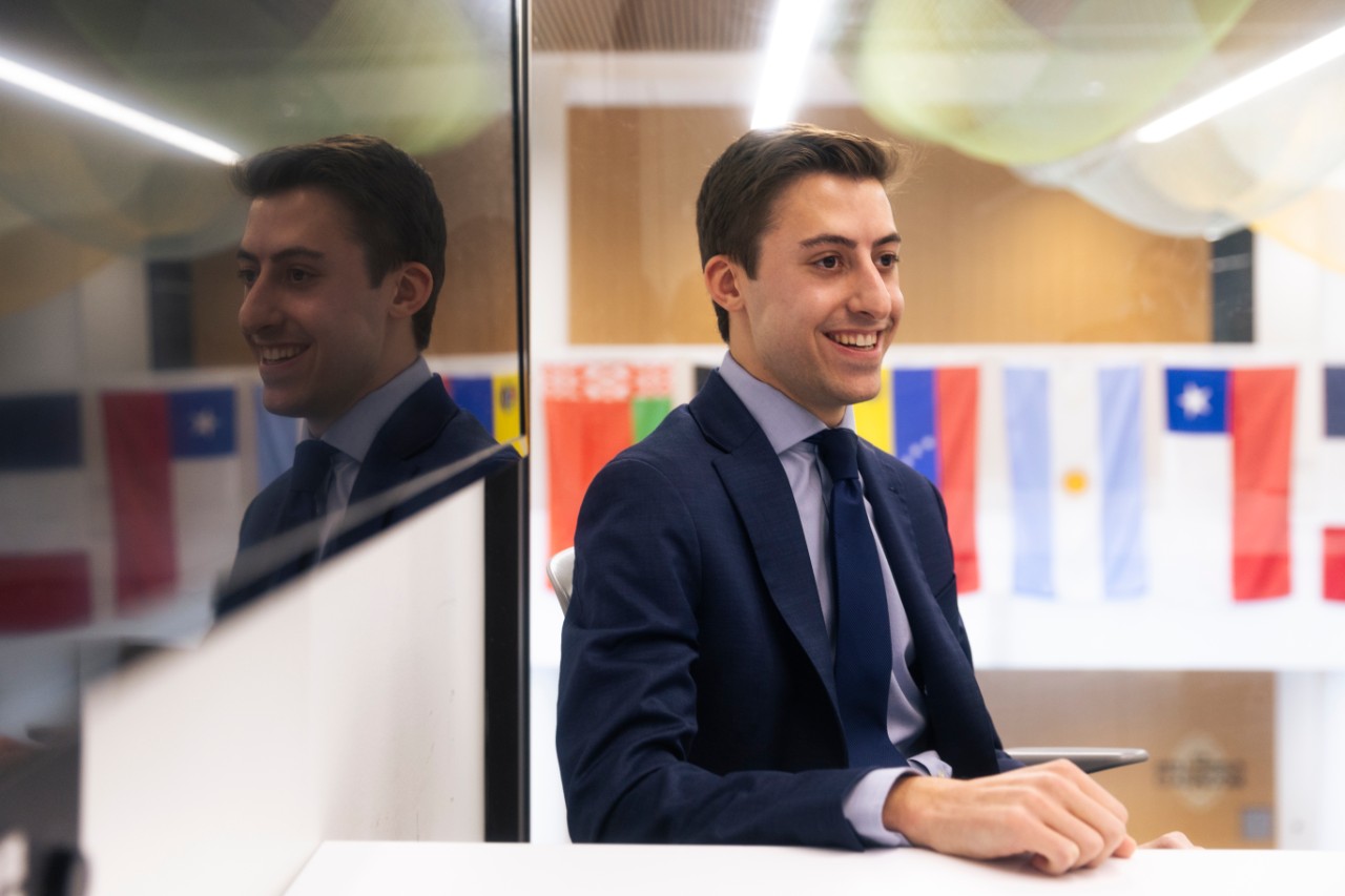 Andrew Gerghty, 3L law student at UC