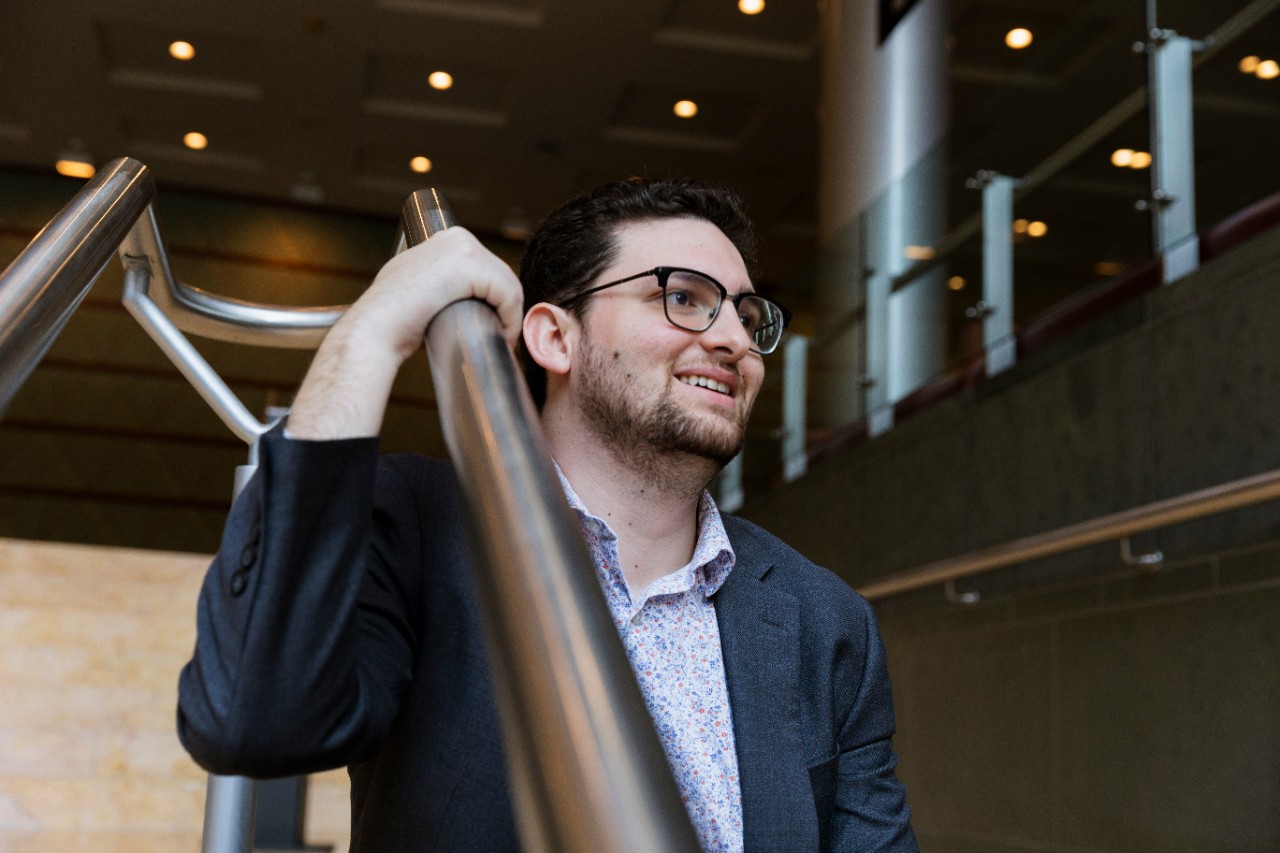 JD Law student Drew Dear