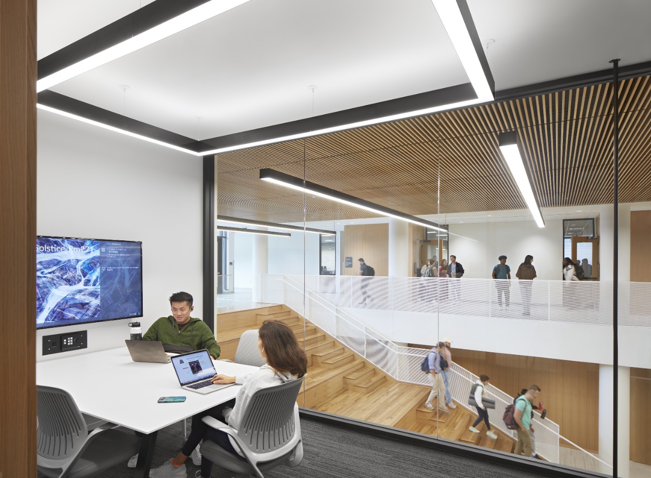 Law building's study room