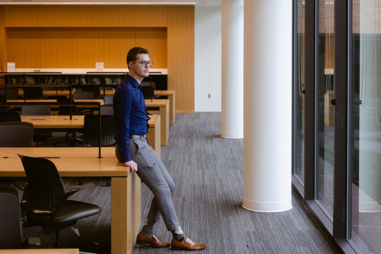 Brendan Mathews at the University of Cincinnati College of Law
