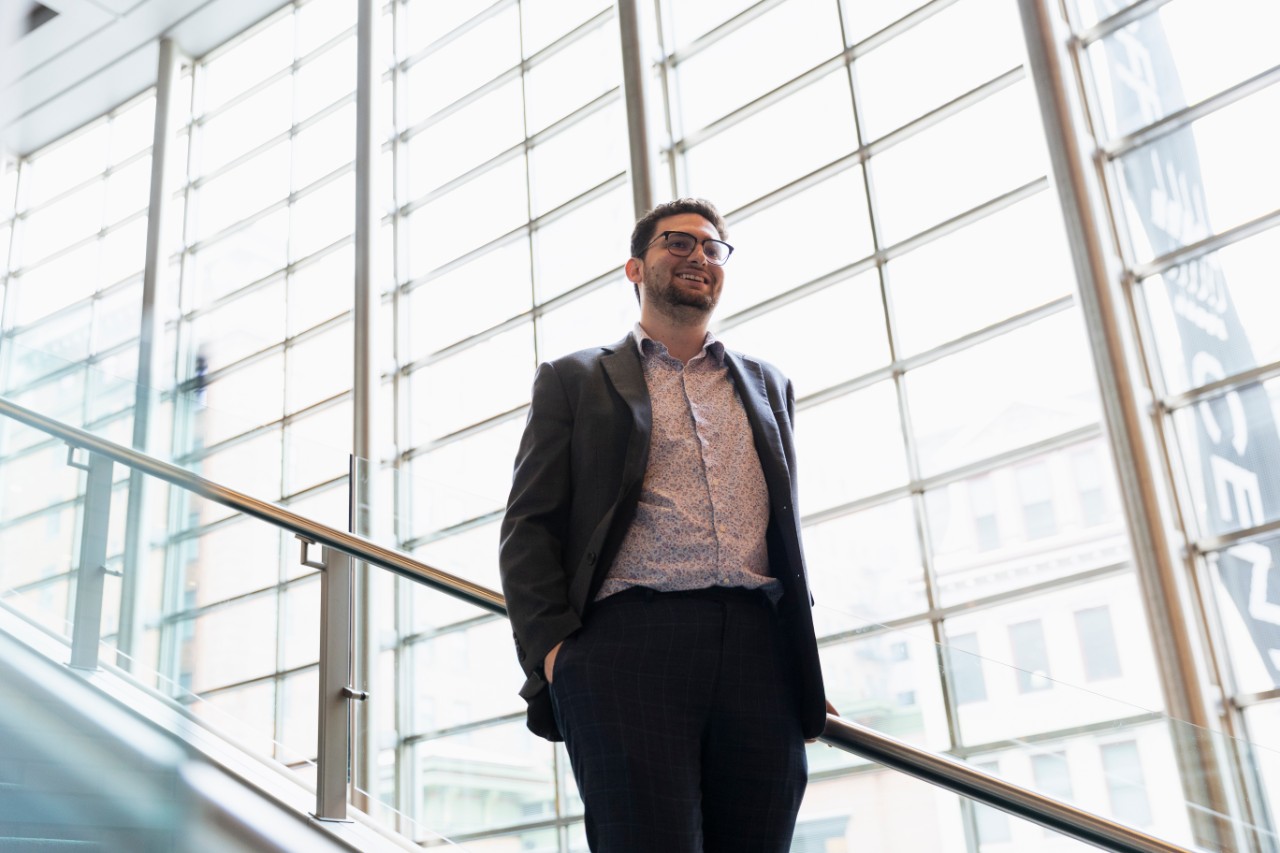 Drew Dear (JD, ‘25) at the University of Cincinnati College of Law