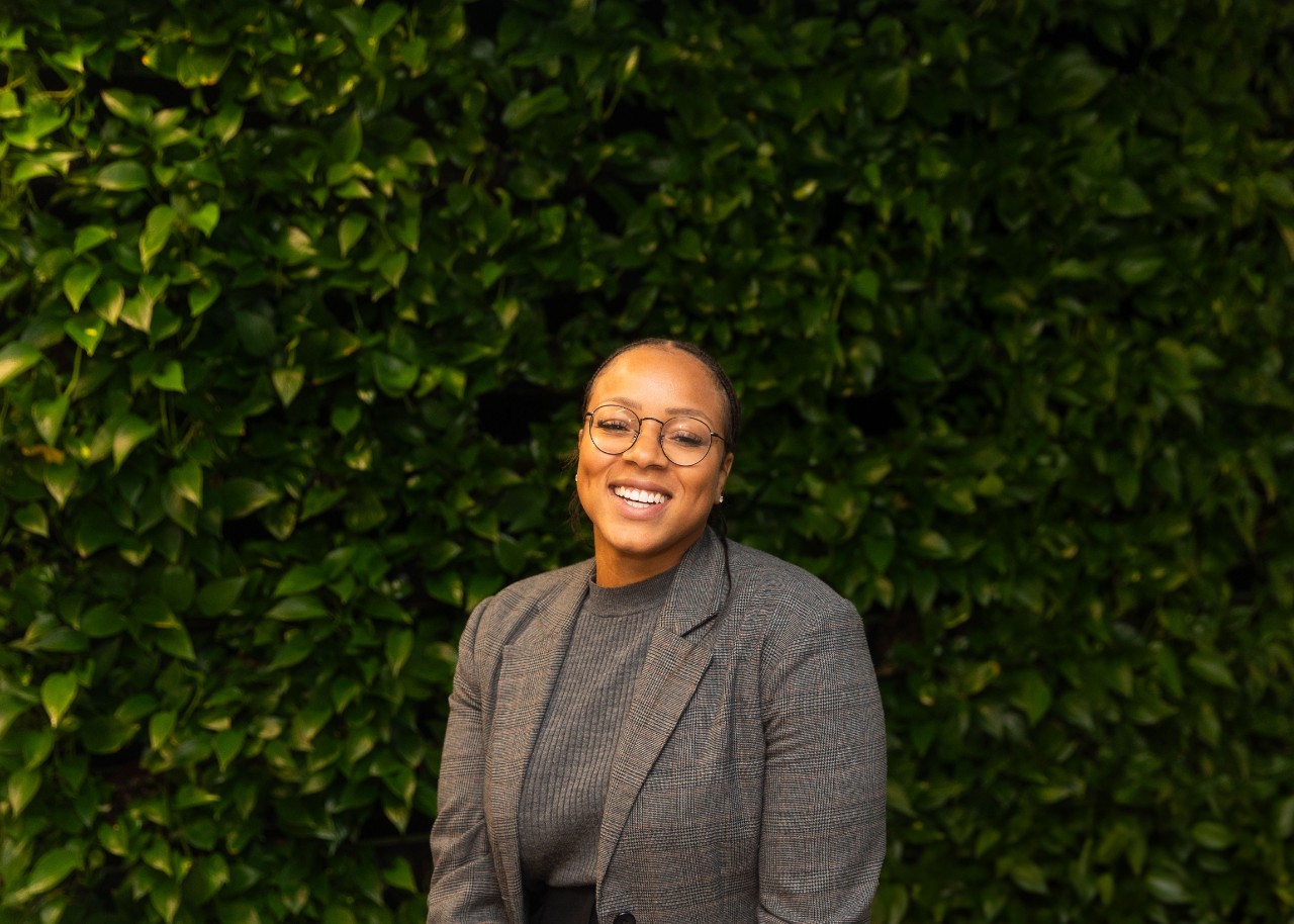 Georgeanna Bien-Aime (JD '16) at the University of Cincinnati College of Law