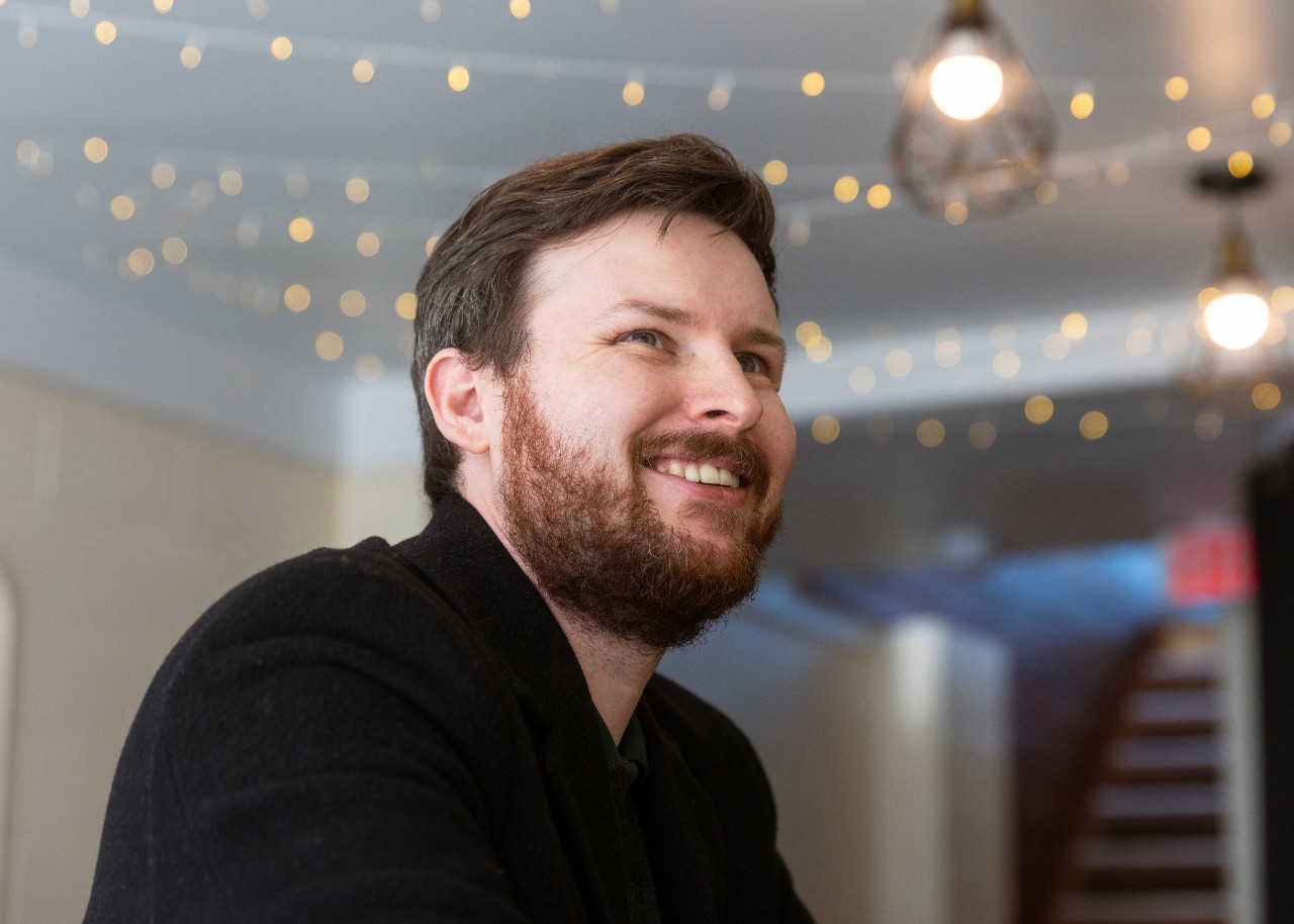 James Hardman (JD '24) at the University of Cincinnati College of Law