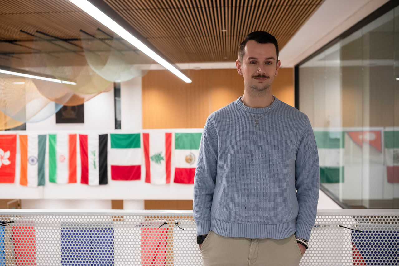 Robby Belt (JD, ‘27) at the University of Cincinnati College of Law